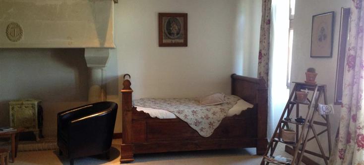 chambre romantique et spacieuse pour 2 ou 3 personnes à Saumur